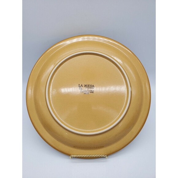 LA MESA by GLA 10.5" Stoneware Dinner Plate Oven Table Dishwasher Safe Japan - Picture 2 of 12